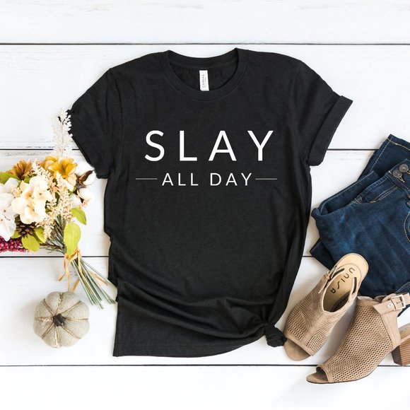 Bella Canvas Tops - Womens Graphic Tees Unisex Fit Top Fashion Tops